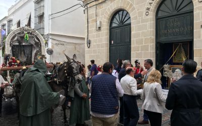 Los Romeros de El Puerto llegaron esta tarde.