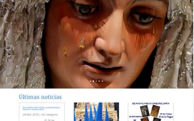 Hoy Miércoles Santo presentamos nuestra nueva web.