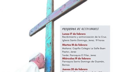 La Cruz de Lampedusa en la Basílica de Nuestra Señora de los Milagros.