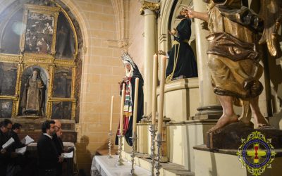 Visita del Pregonero de la Semana Santa.