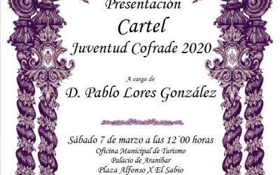 Presentación del cartel de la Juventud Cofrade 2.020.