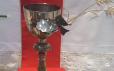 El Cáliz profanado en Irak estará hoy en la Basílica.