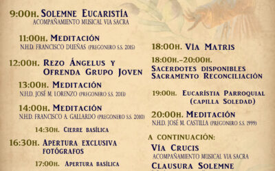 Actos para el Miércoles Santo