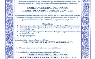 Convocatorias cabildos.