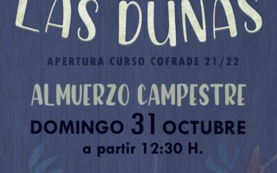 Convivencia apertura del curso cofrade.