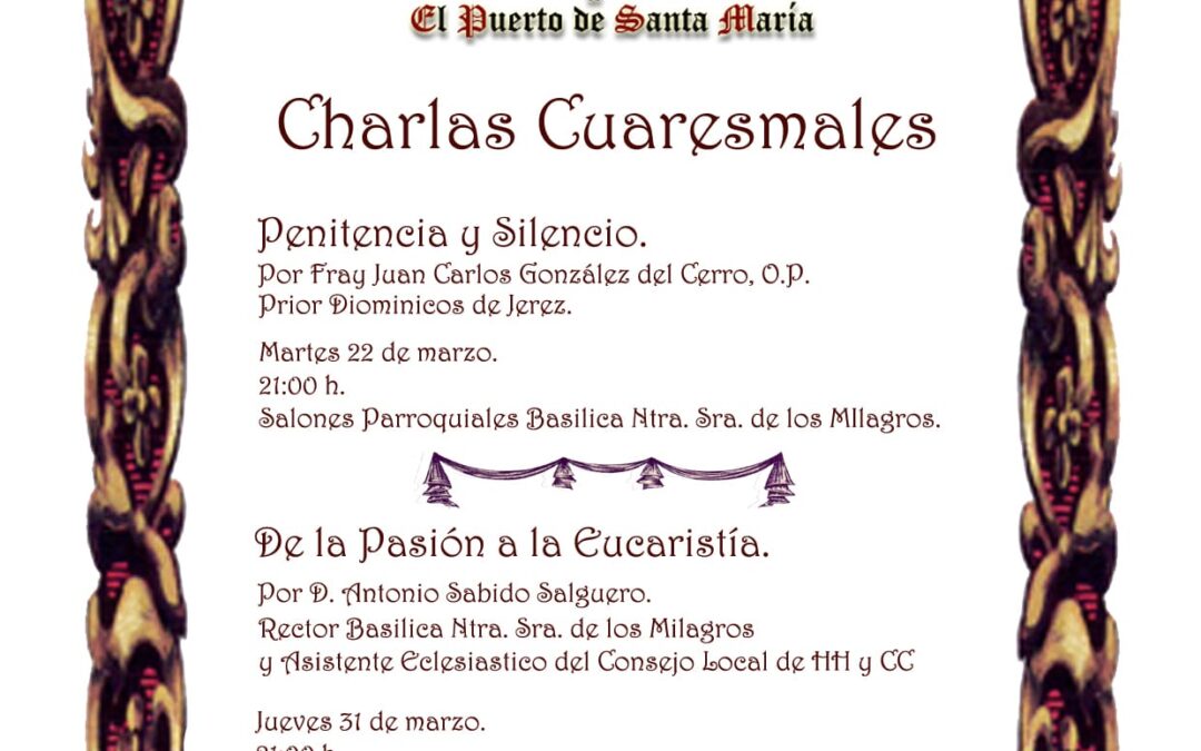 Charlas de formación de Consejo.