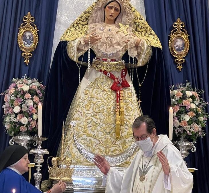 Bendición de María Santísima del Perdón.